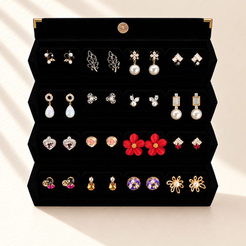 Gulzar Sitara 16-Pair Earring Box