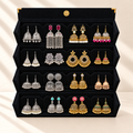 Zar-e-Noor 16-Pair Jhumka Box
