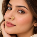 Crystal Butterfly Nose Pin