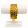 Golden Arrow Bangles (Gold Plated) – Set of 4