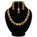 Multicolor Oval Stone Jewellery Set