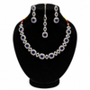 Royal Sapphire Silver Jewellery Set