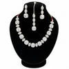 Crystal Elegance Silver Jewellery Set