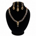 Royal Blue Teardrop Jewellery Set