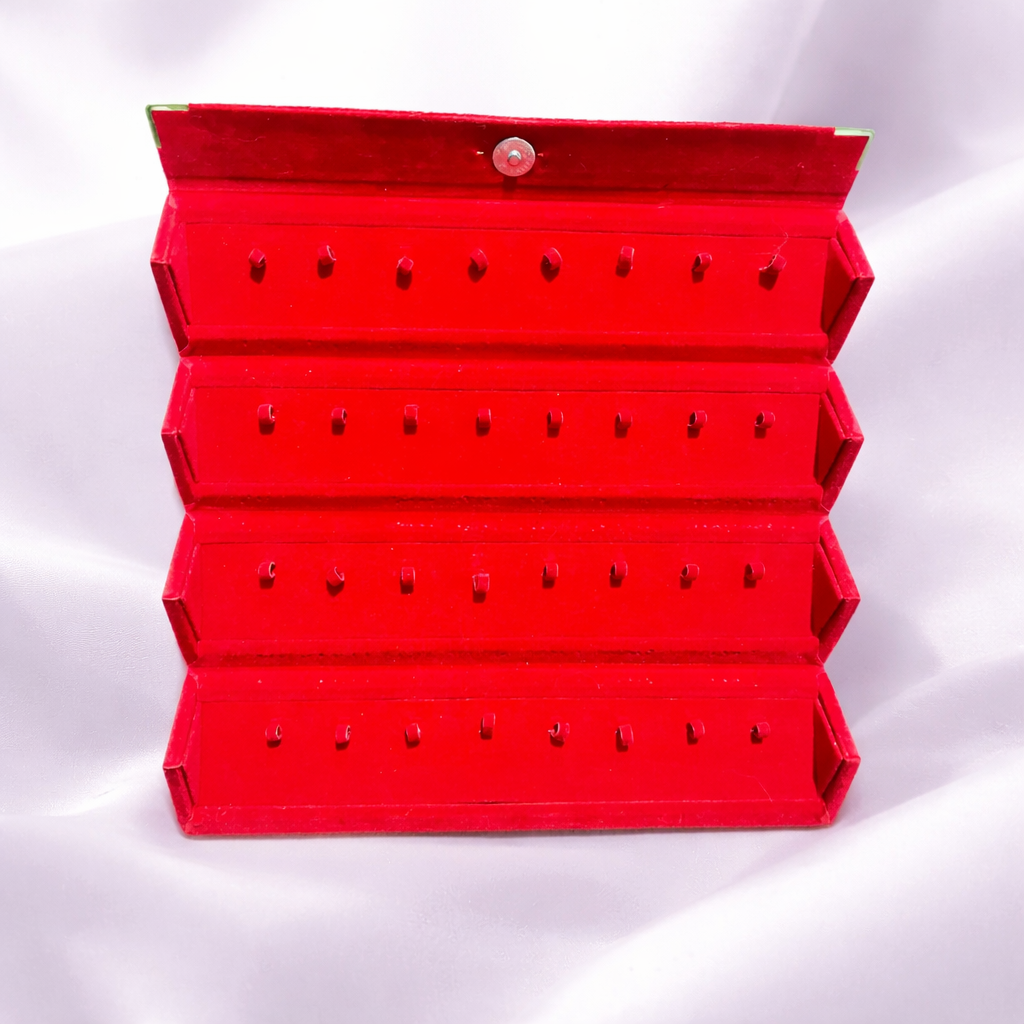 Premium 11 Jhumka Storage Box – Stylish and Secure Organizer for Your Precious Earrings
