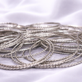 Classic Stainless Steel Bangles Set (12 Pcs) for Women
