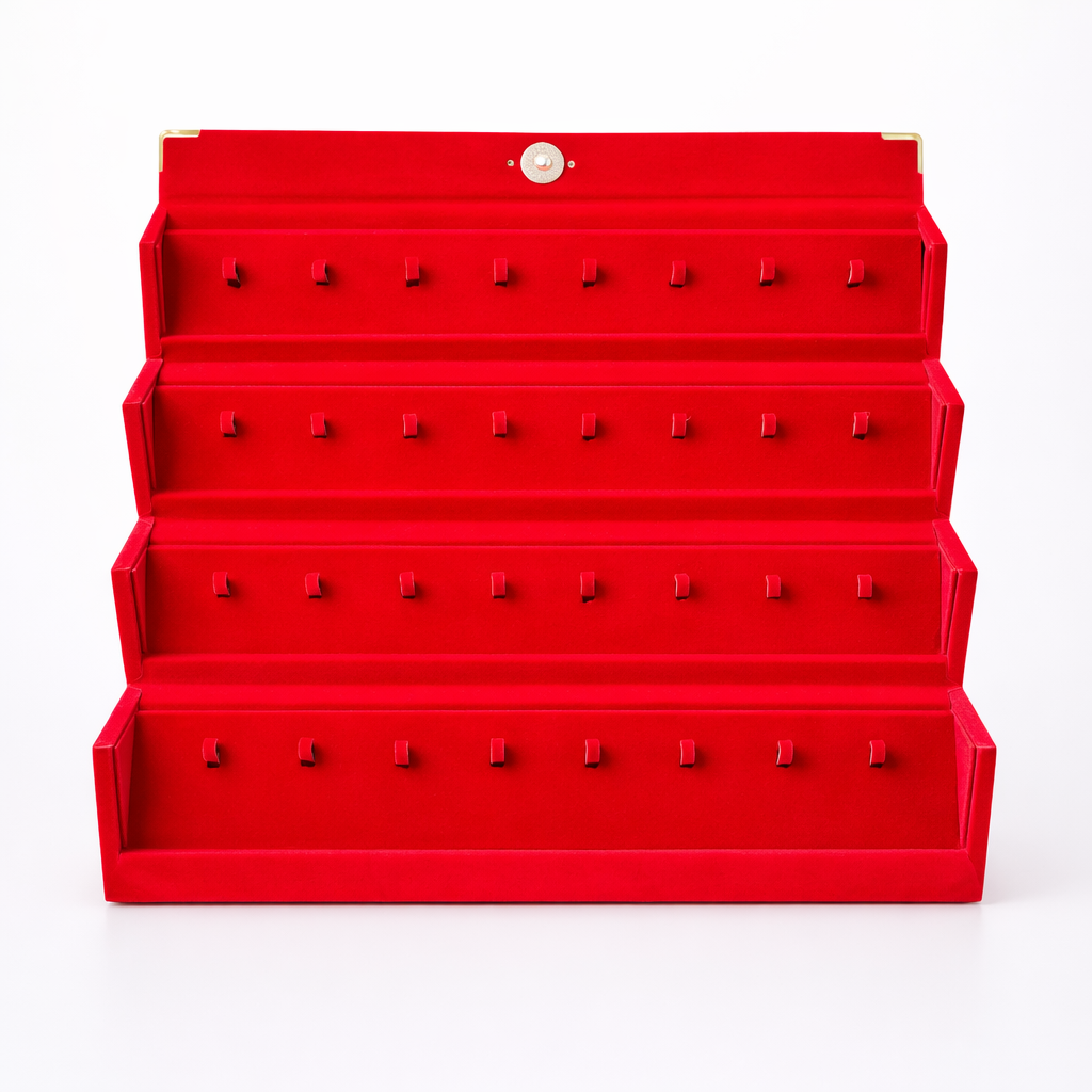 Premium 11 Jhumka Storage Box – Stylish and Secure Organizer for Your Precious Earrings