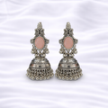 Antique Silver Jhumka Earrings