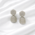 Elegant Diamond Jhumka Earrings