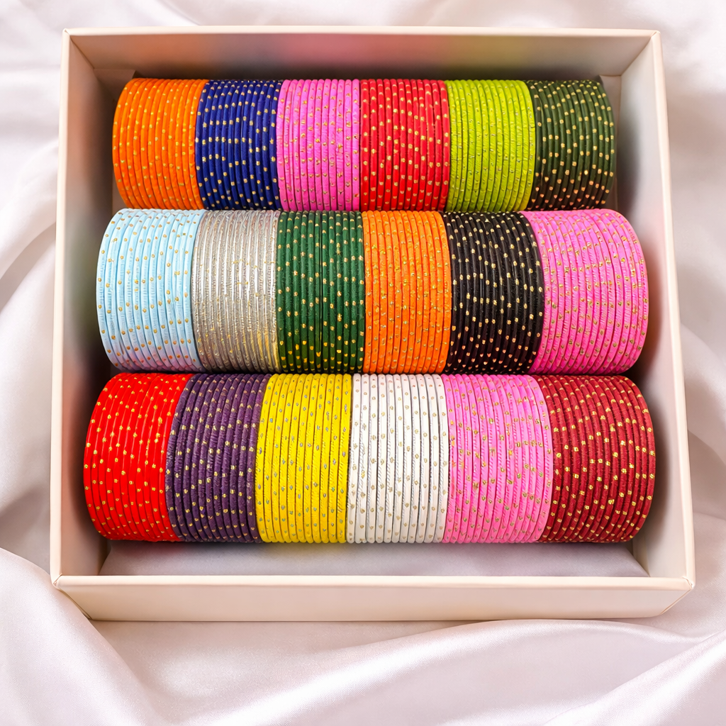 12 Dozen Metal Bangles Deal Box