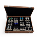 Oxidized Silver Jhumka Earrings Collection Box – Multi Style Ethnic Earrings Set