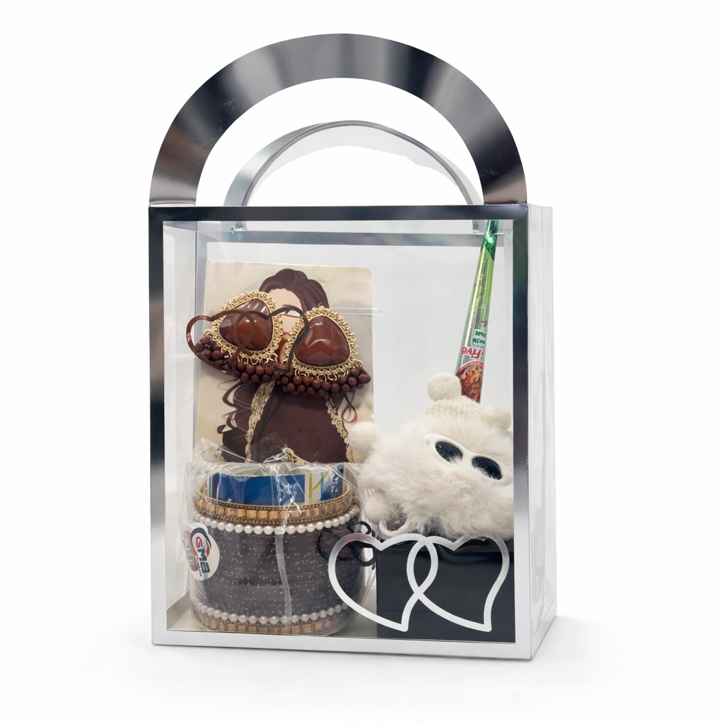 Premium Jewelry Gift Hamper with Bangles, Earrings & Teddy