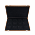 Premium Velvet Jewelry Display Box – Multi Slot Earring Organizer Case