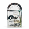 Elegant Black Jewelry Gift Hamper with Bangles & Earrings