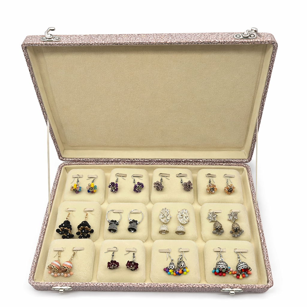 Multi-Style Jhumka Earrings Gift Box