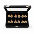 Multicolor Pearl Jhumka Earrings Set – Traditional Ethnic Jhumki Collection with Premium Jewelry Box