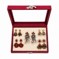 Premium Multi-Color Jhumka Earrings Set