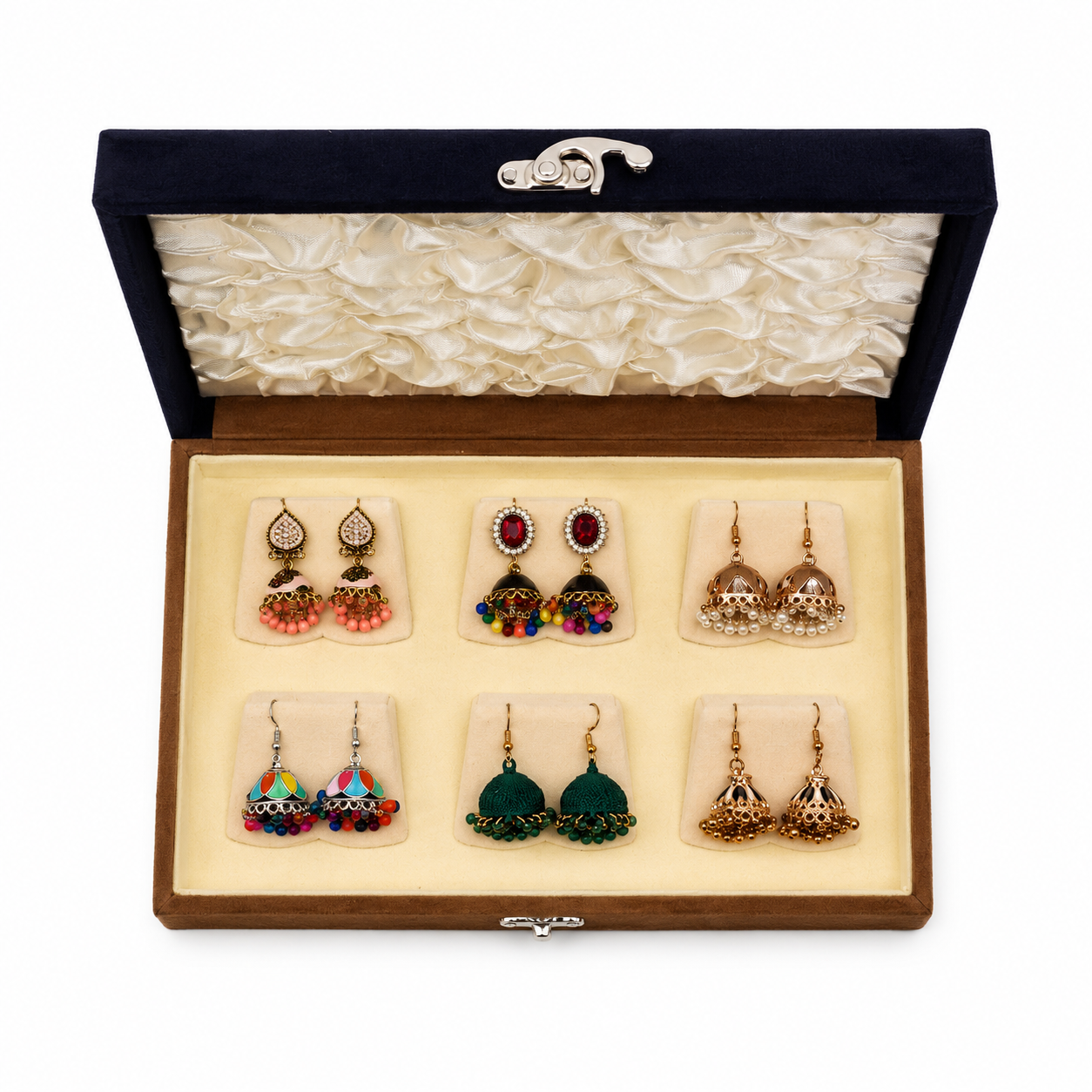 Elegant Jhumka Earrings Box Set