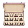 Premium Elegant Silver Jhumka Set