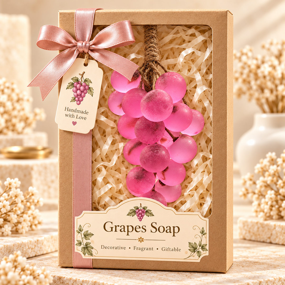 Pink Grape Fantasy Soap 🍇💗