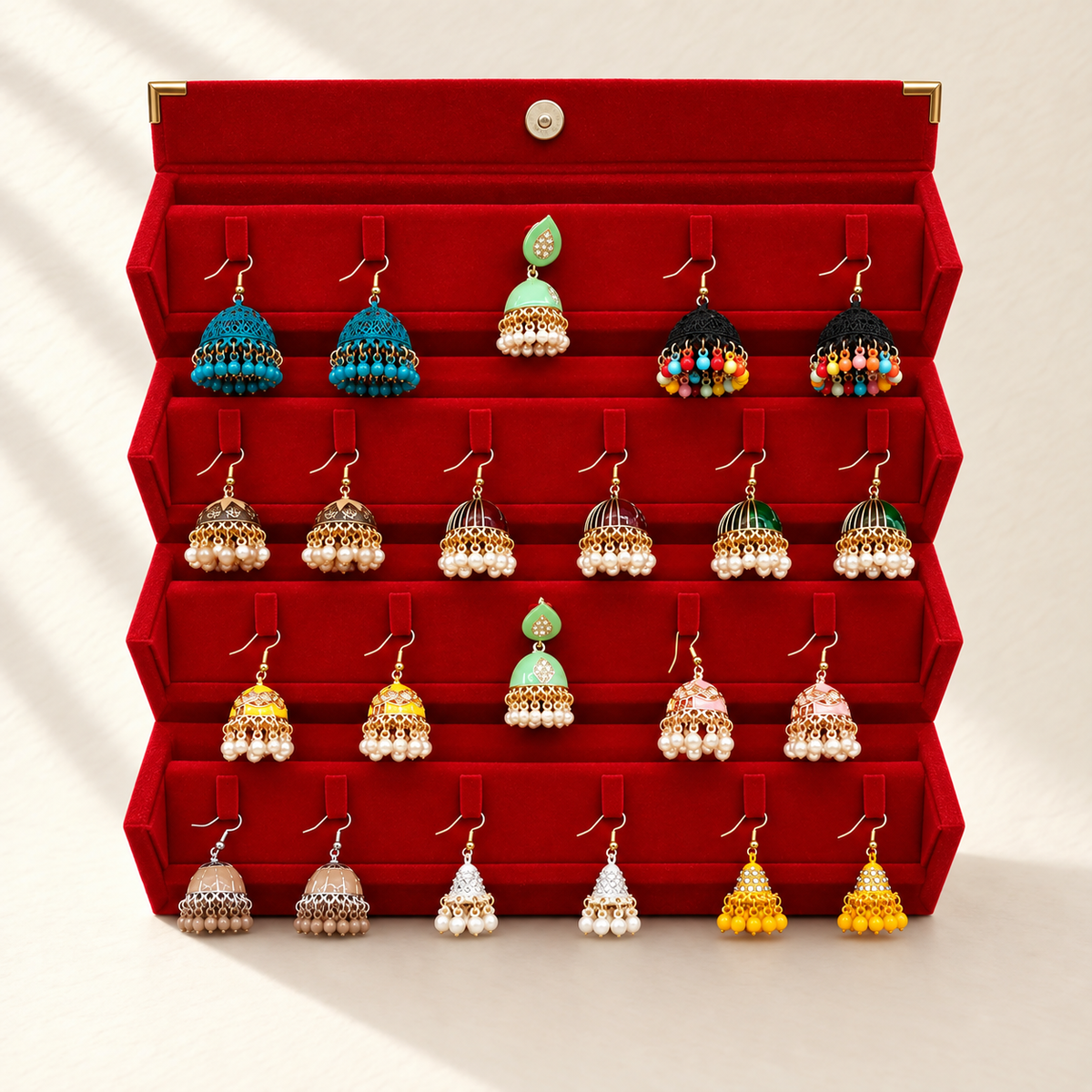 Rangoli Jhumka Box