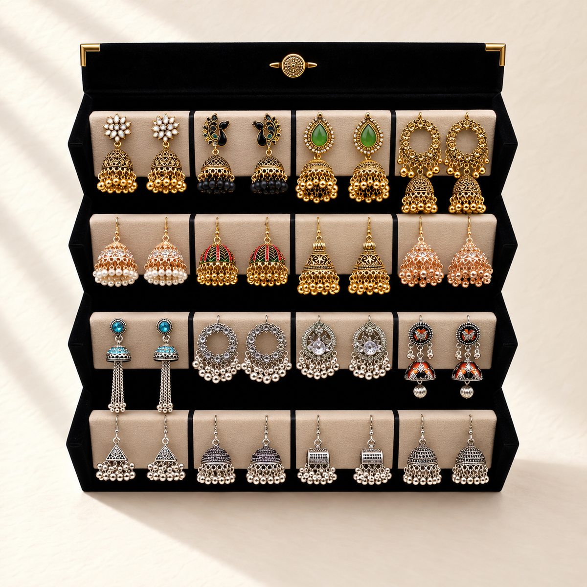 Premium Royal Heritage Jhumka Box