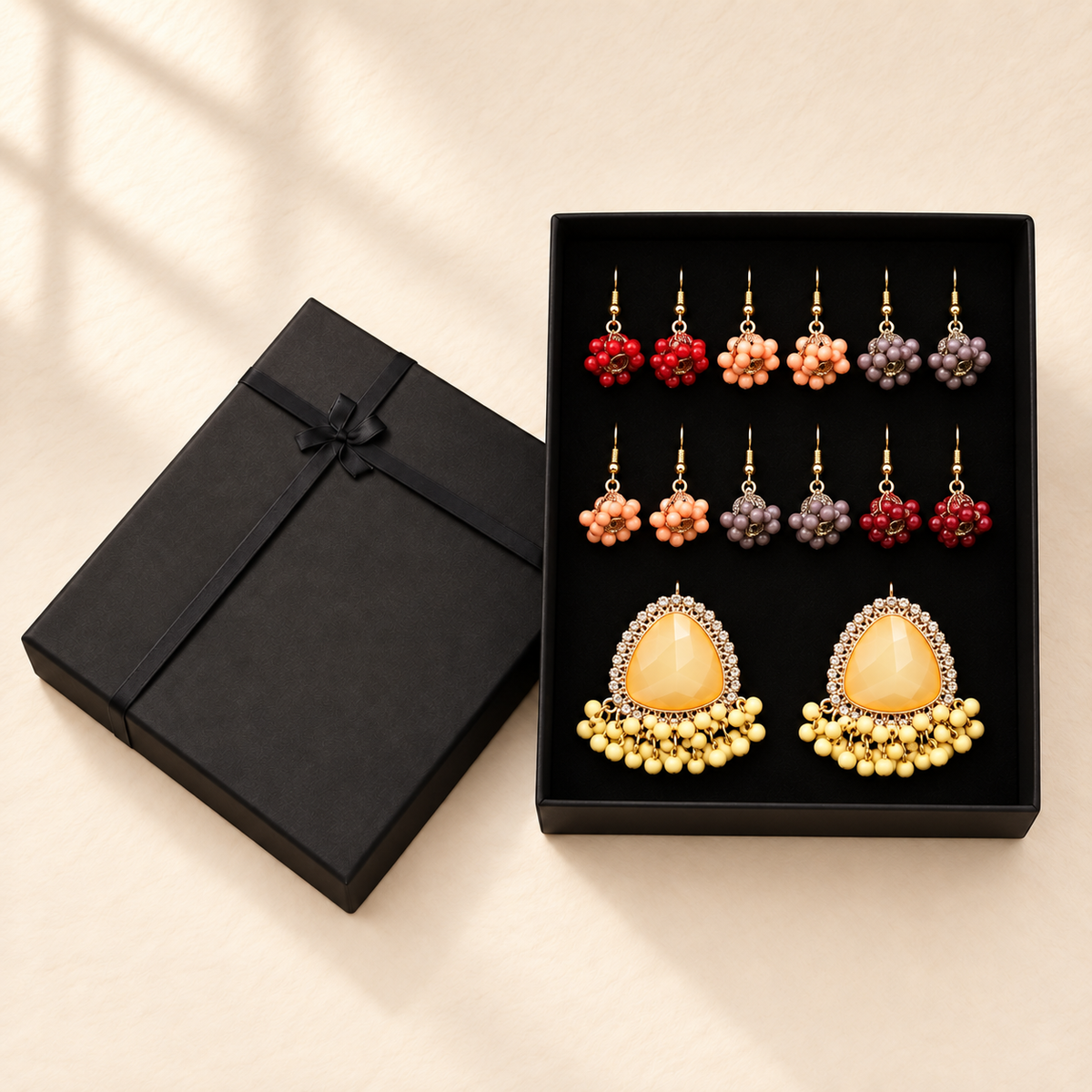 Gulrang 7-Pair Earring Gift Box