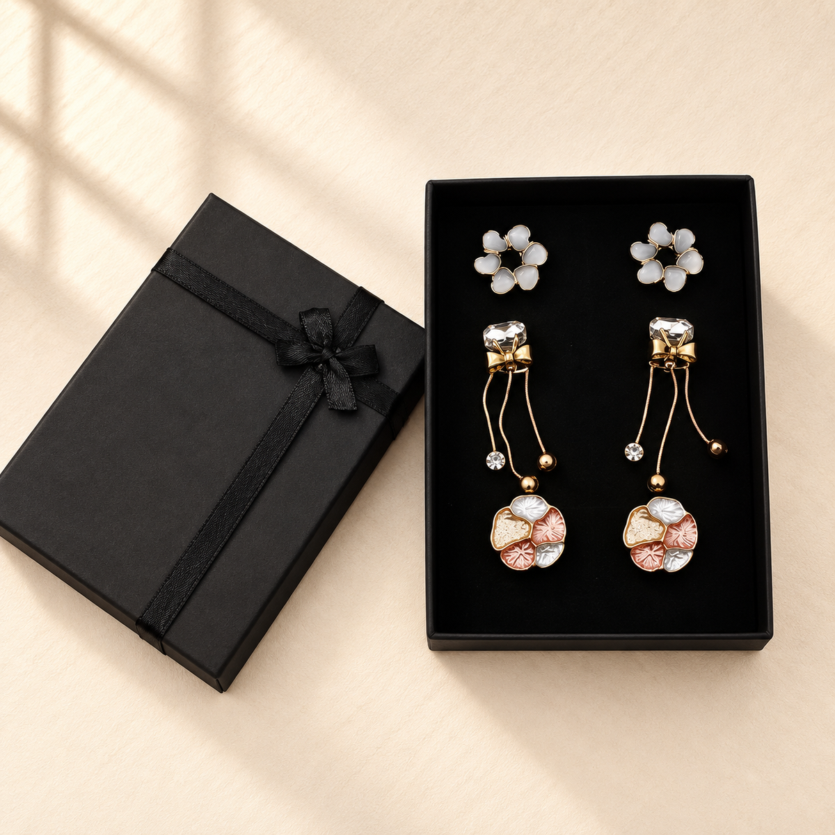 Gul-e-Naz 3-Pair Earring Gift Box