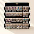 16-Pair Oxidized Silver Jhumka Box