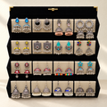 16-Pair Oxidized Jhumka Earrings Box