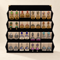 16-Pair Gold & Silver Jhumka Box