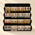 16-Pair Antique Gold & Silver Jhumka Box