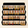 16-Pair Antique Gold Jhumka Box