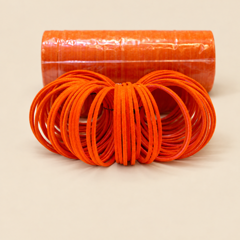 Regal Bright Orange Bangles