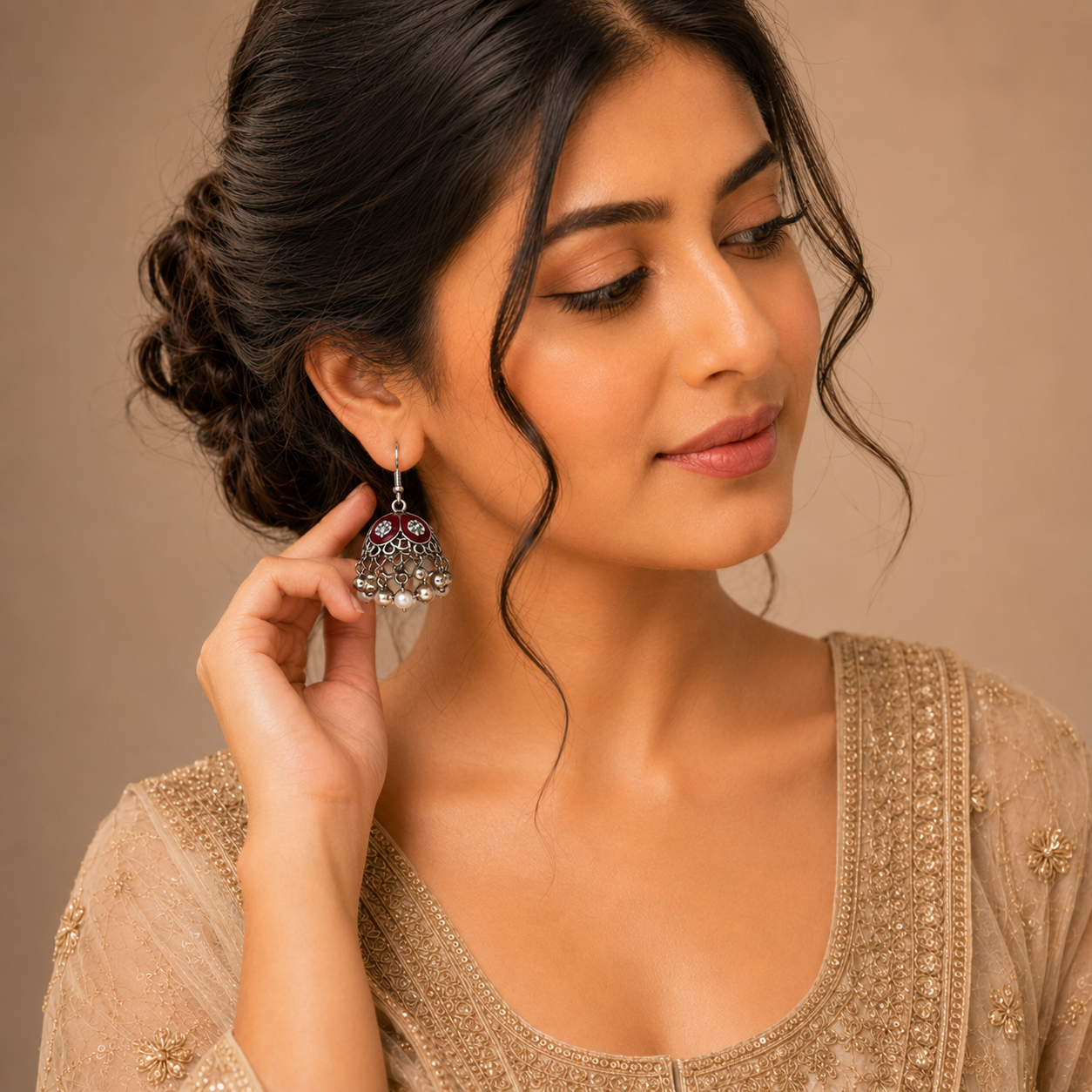 Multi-Color Jhumka Collection Box – Traditional Statement Earrings