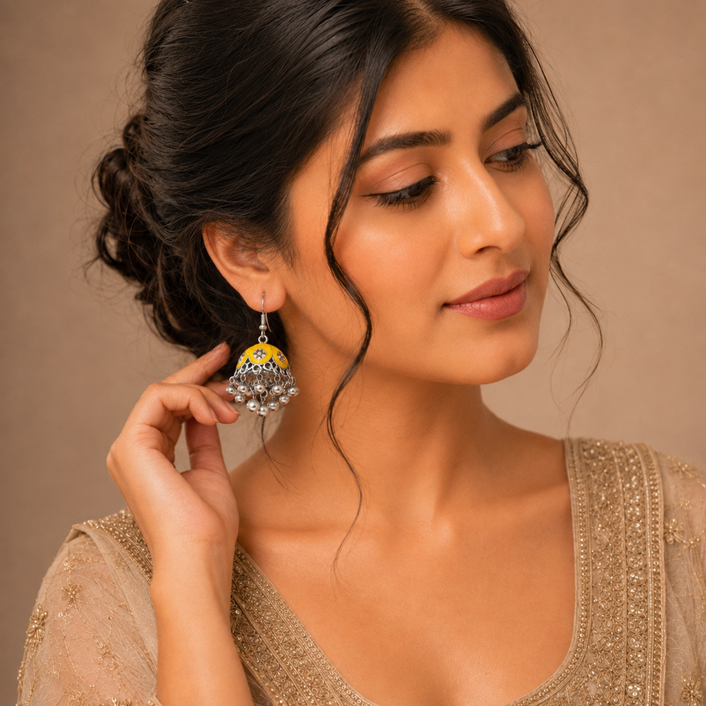 Multi-Color Jhumka Collection Box – Traditional Statement Earrings
