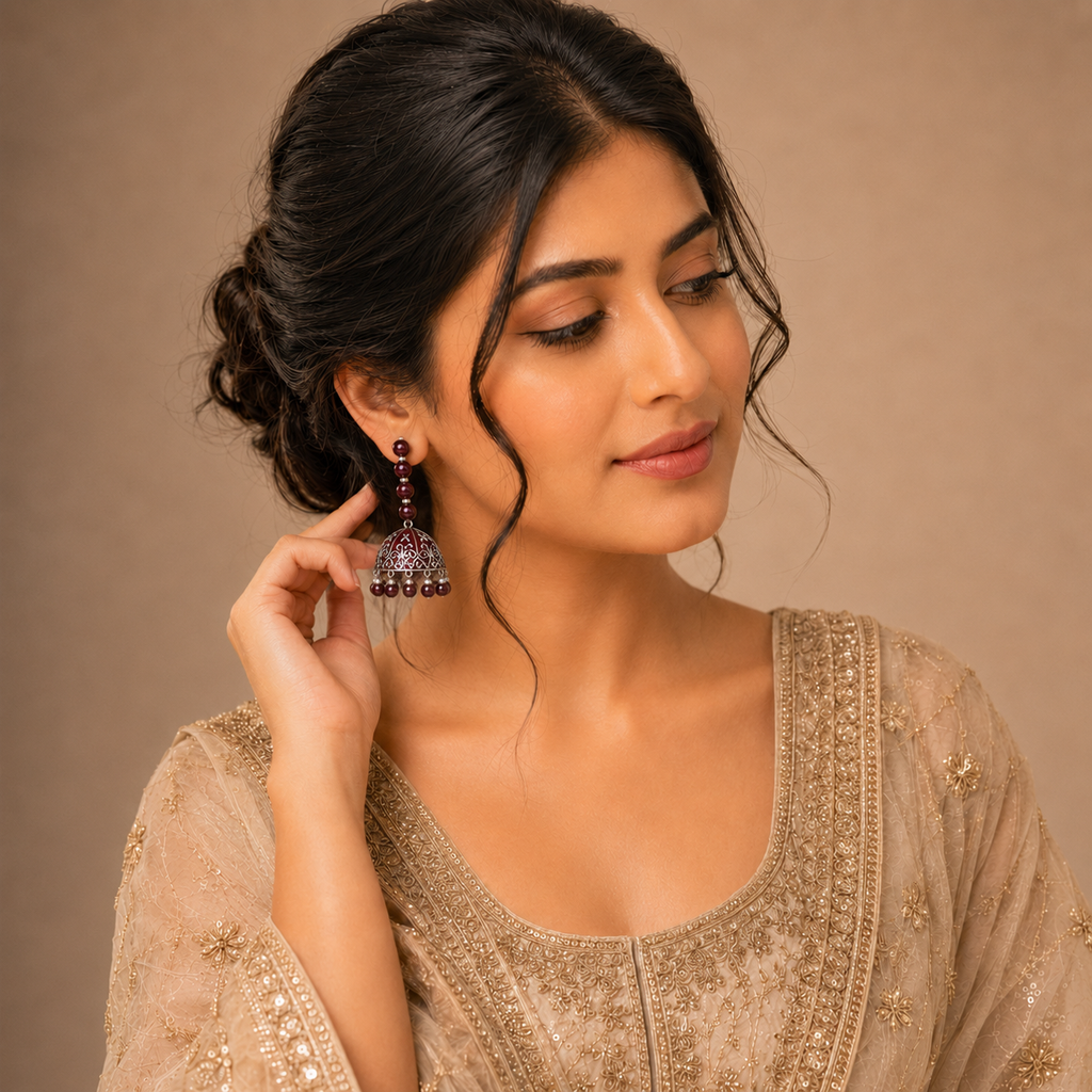 Multi-Color Jhumka Collection Box – Traditional Statement Earrings