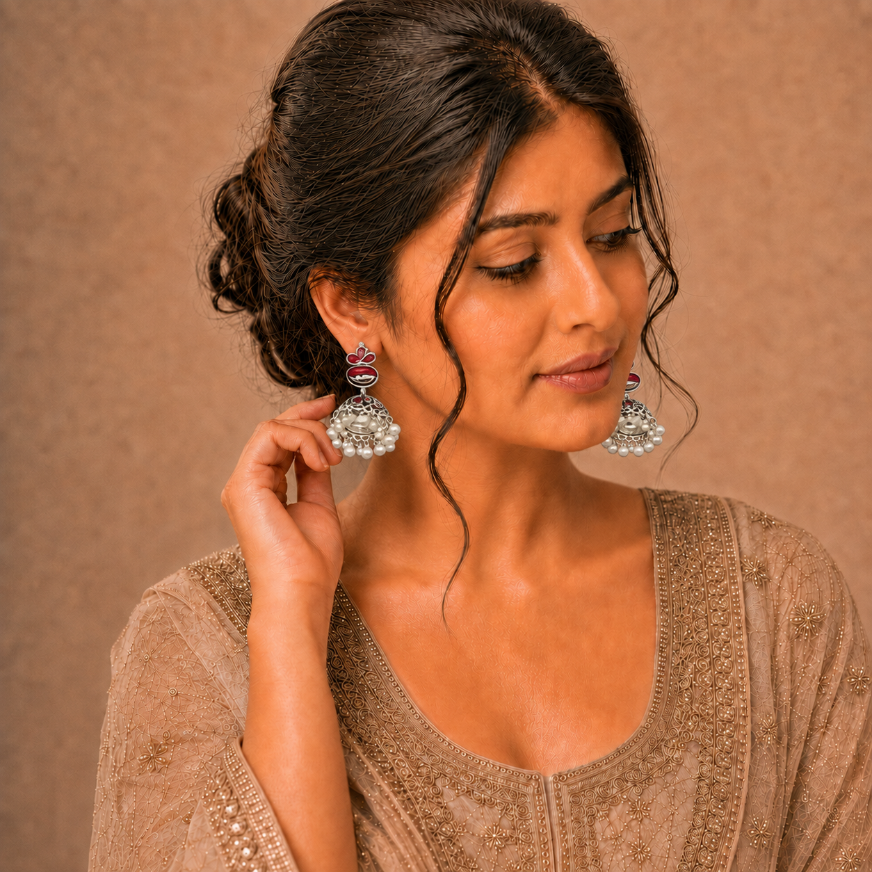 12 Pair Jhumka Earrings Collection – Multicolor Luxury Box – Festive & Party Wear