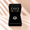 Noir Halo Ring