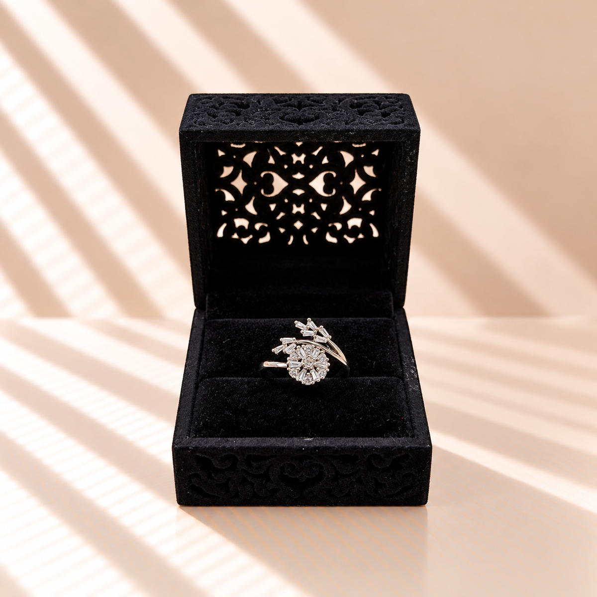 Crystal Bloom Ring