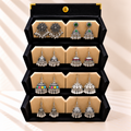 Chandi-e-Bahar 8-Pair Oxidized Silver Jhumka Box