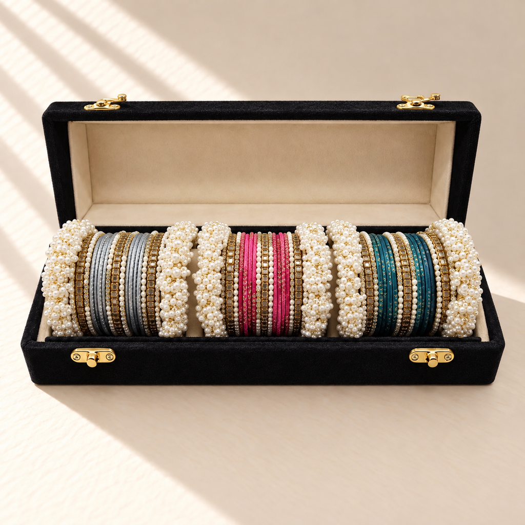 Pearl Rang Bangle Box