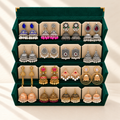 Emerald Zeenat 16-Pair Premium Jhumka Box