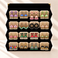 Rang Mahal 16-Pair Jhumka Box