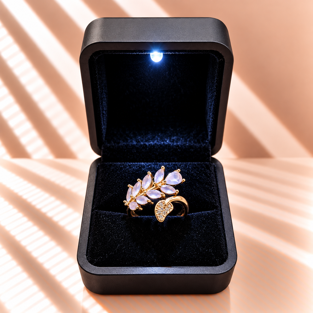 Blush Vine Ring