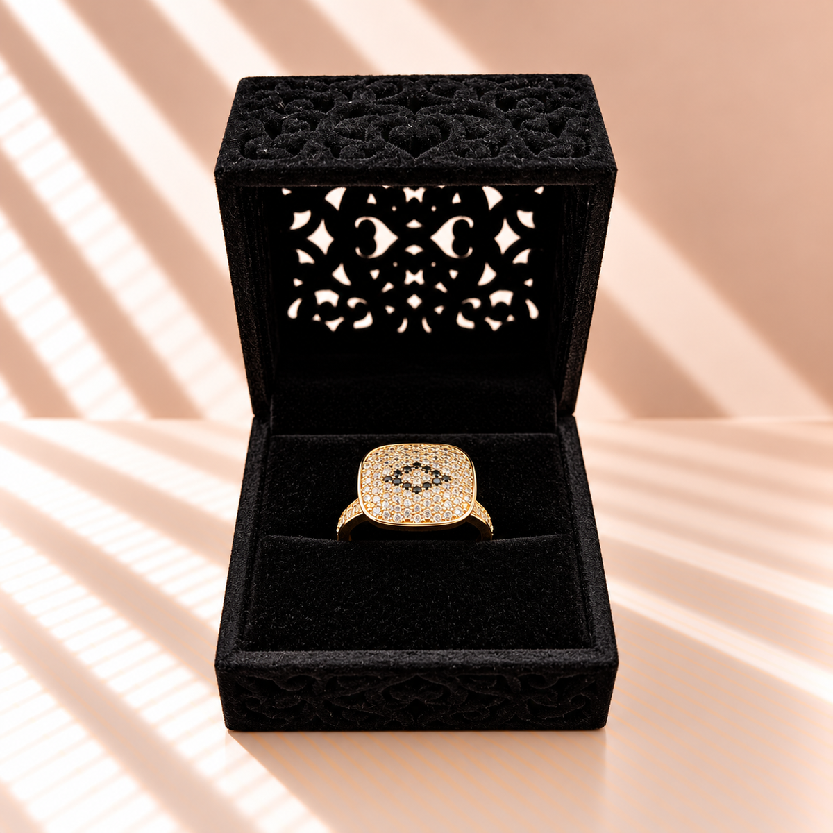 Golden Spark Ring