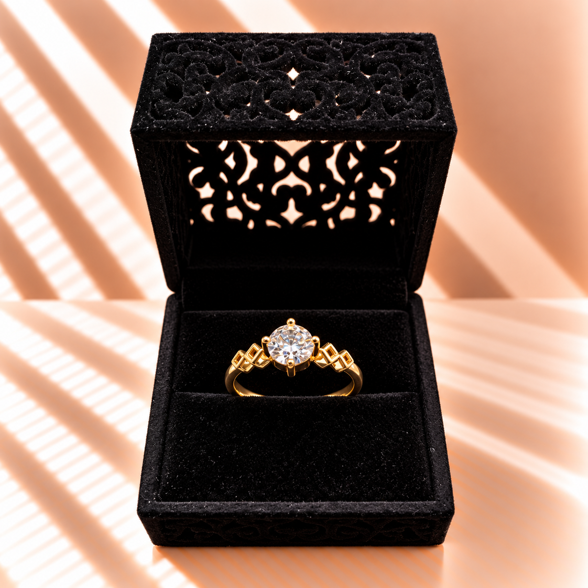 Solitaire Grace Ring