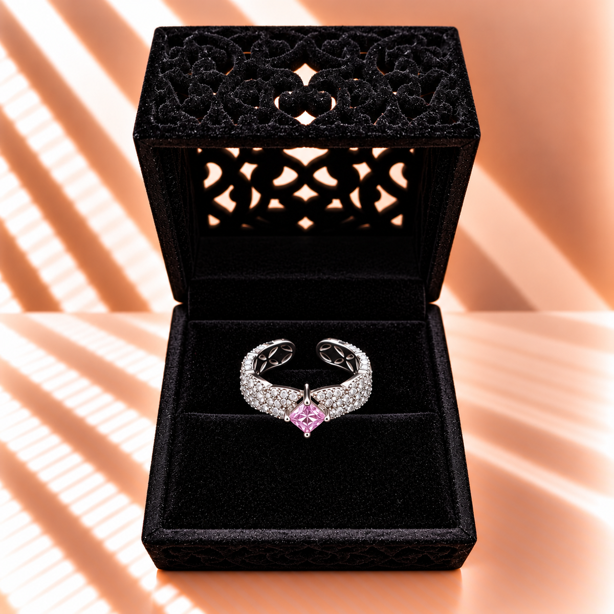 Blush Crown Ring