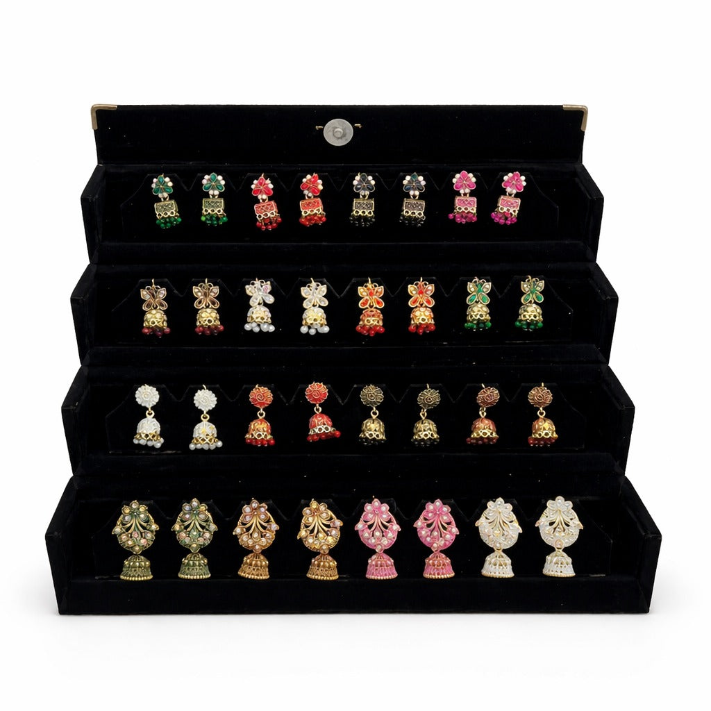 Colorful Jhumka Box – Trendy Multi Design Collection