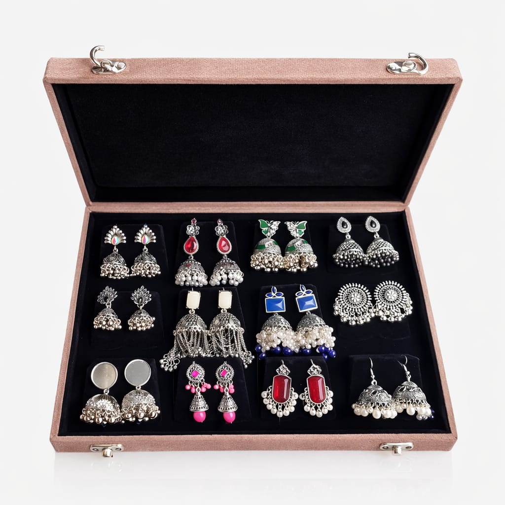 Premium Stylish Jhumka Earrings Collection Set